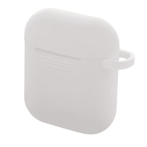Deltaco Silikonfodral för Apple AirPods - Vit