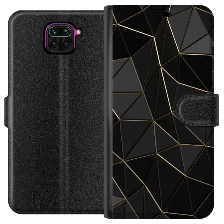 Xiaomi Redmi Note 9 Plånboksfodral Midnight