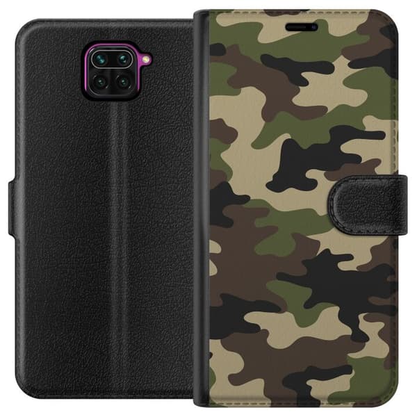 Xiaomi Redmi Note 9 Tegnebogsetui Militær