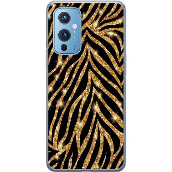 OnePlus 9 Skal / Mobilskal - Gold & Glitter