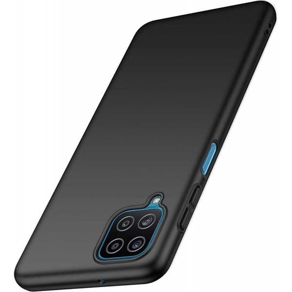 Samsung A22 4G Ultratunt Mattsvart Skal Basic V2
