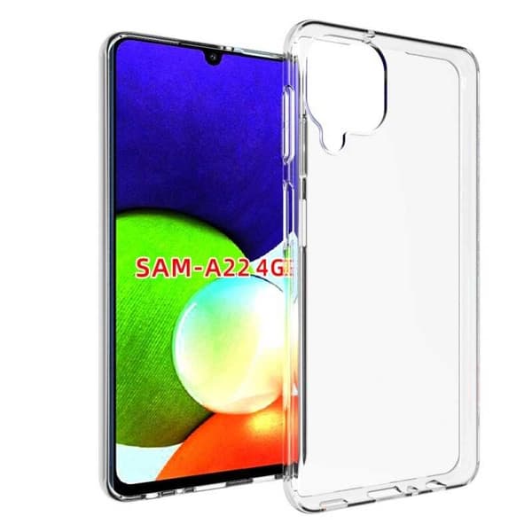 Samsung A22 4G stødabsorberende silikonecover Enkelt