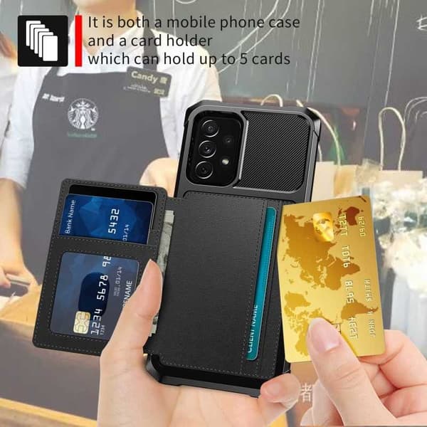 Samsung A52/A52s 4G/5G stødsikkert premium cover 4-FACK Solid V3