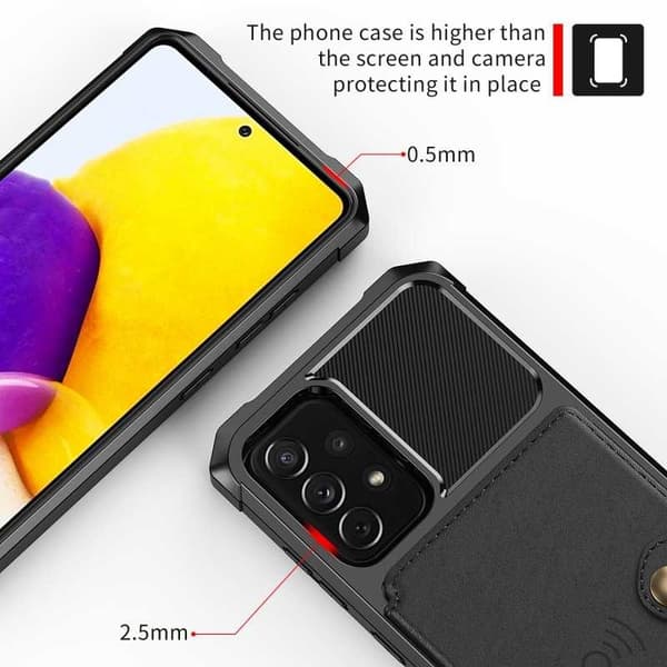 Samsung A52/A52s 4G/5G stødsikkert premium cover 4-FACK Solid V3