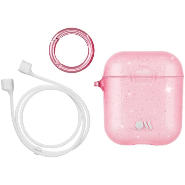 Case Mate AirPods Fodral & Nackrem - Rosa