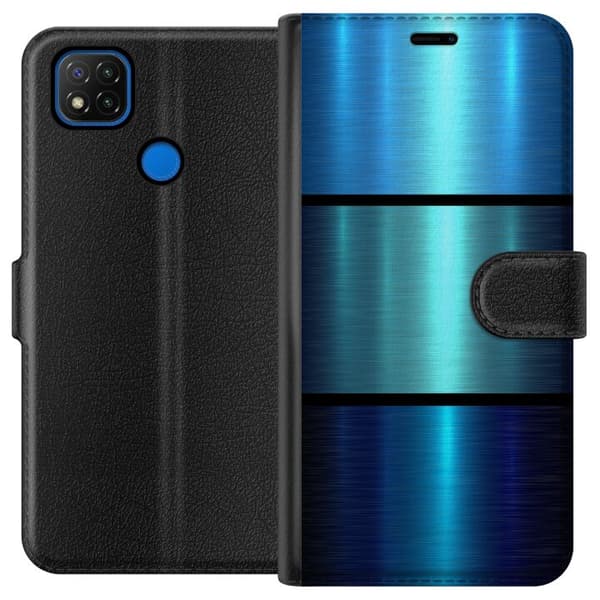 Xiaomi Redmi 9C Tegnebogsetui Blå