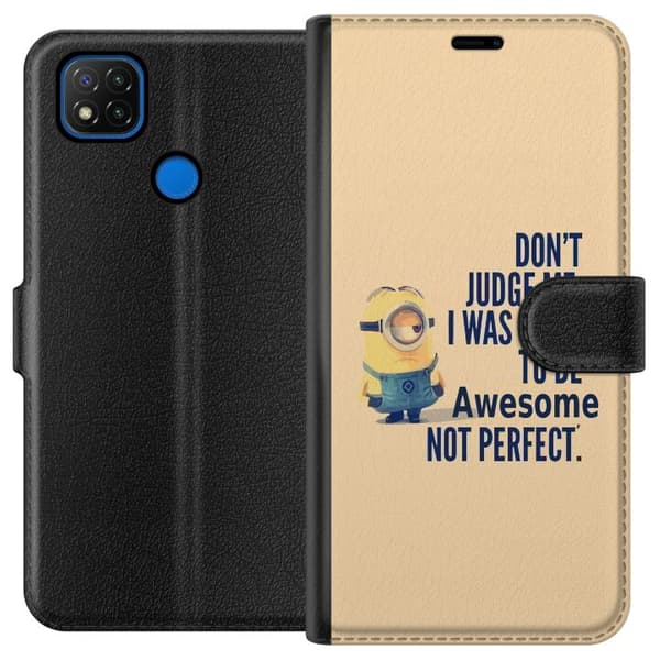 Xiaomi Redmi 9C Tegnebogsetui Minions