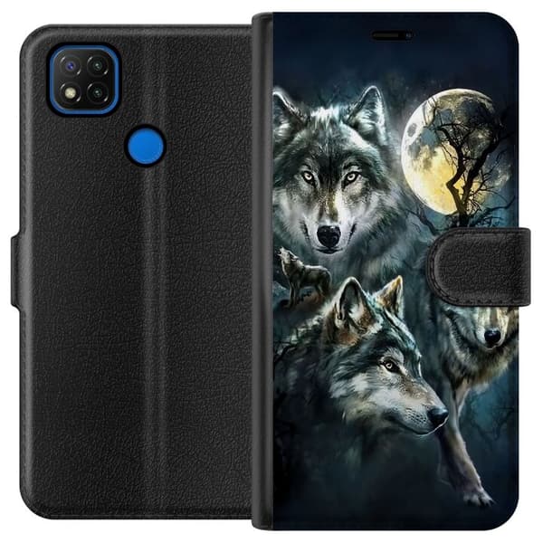 Xiaomi Redmi 9C Lommeboketui Varg