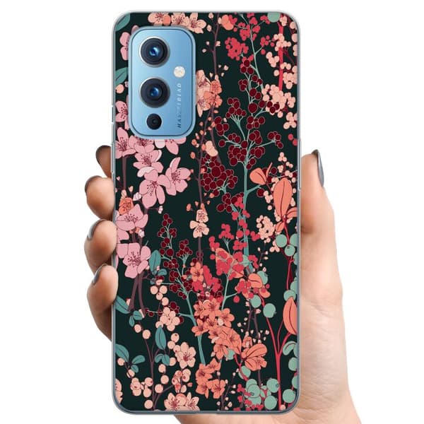 OnePlus 9 TPU Mobilskal Herbaceous Retro