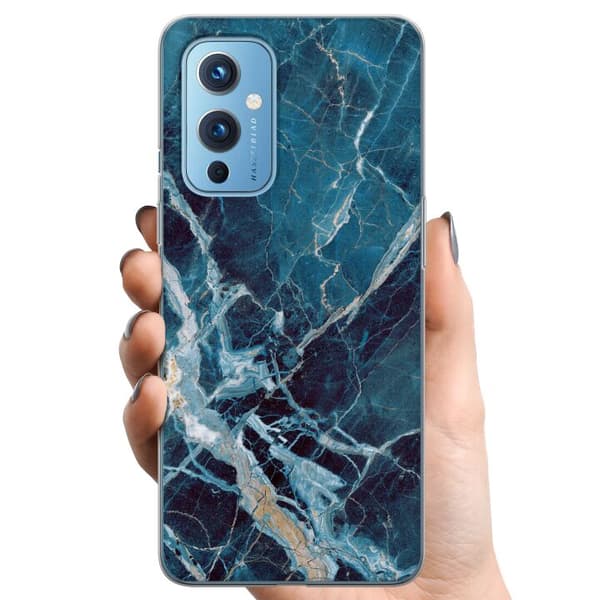 OnePlus 9 TPU Mobilskal Marmor