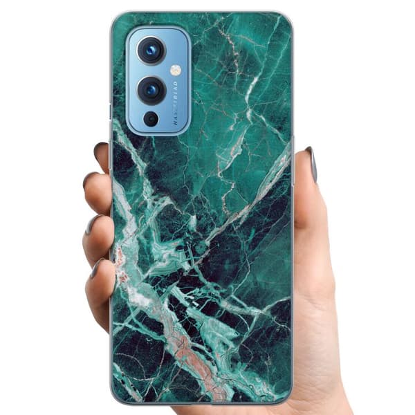 OnePlus 9 TPU Mobilskal Marmor
