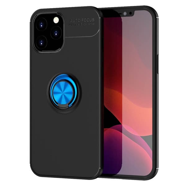 Slank ringveske Apple iPhone 13 Pro Max (6,7 ") : Farge - Svart blå