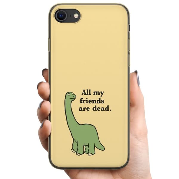 Apple iPhone SE (2020) TPU Mobildeksel Dinosaurar