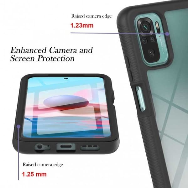 Redmi Note 10 4G Heltäckande Premium 3D Skal ThreeSixty