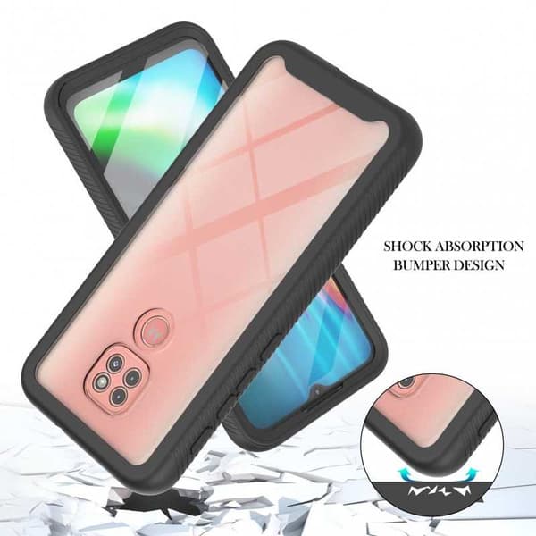 Moto E7 Plus / G9 Play Comprehensive Premium 3D Cover ThreeSixty