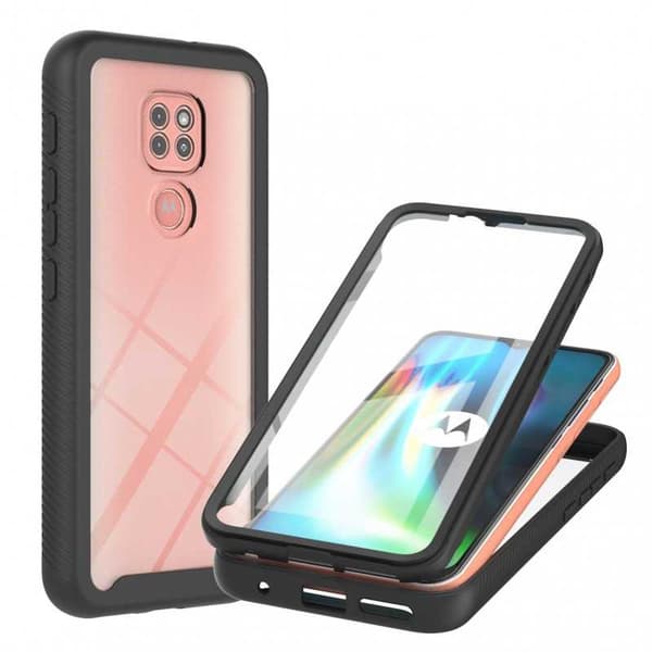 Moto E7 Plus / G9 Play Comprehensive Premium 3D Cover ThreeSixty