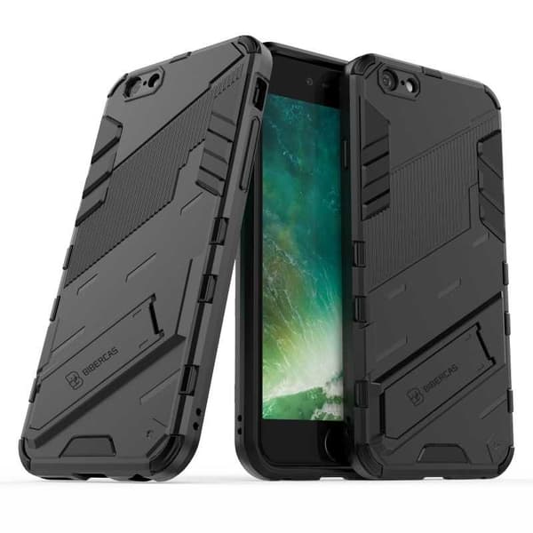 iPhone 6S Plus iskunkestävä kotelo jalustalla ThinArmor V2