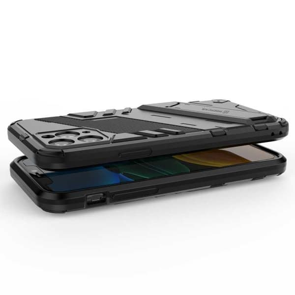 iPhone 11 Pron iskunkestävä kotelo jalustalla ThinArmor V2