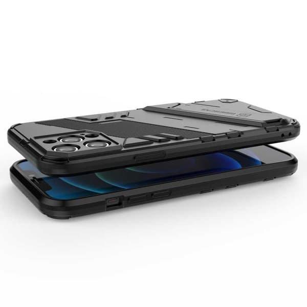 iPhone 12 Pro Max stødsikkert etui med Kickstand ThinArmor V2