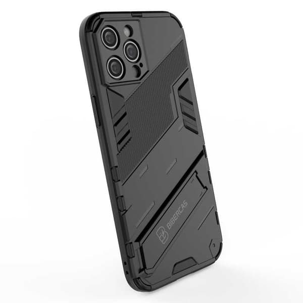 iPhone 12 Pro Max stødsikkert etui med Kickstand ThinArmor V2