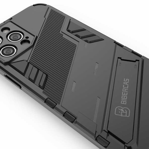 iPhone 12 Pro Max stødsikkert etui med Kickstand ThinArmor V2