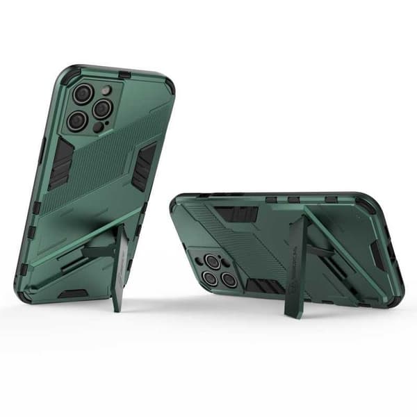 iPhone 12 Pro Max stødsikkert etui med Kickstand ThinArmor V2