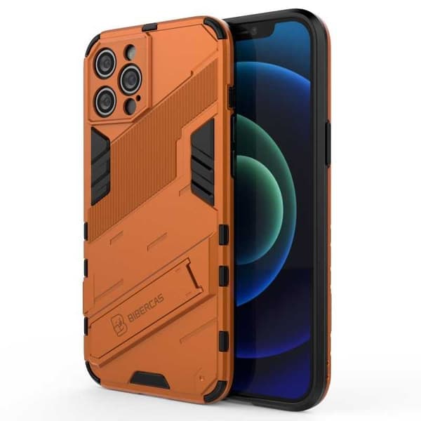 iPhone 12 Pro Max stødsikkert etui med Kickstand ThinArmor V2