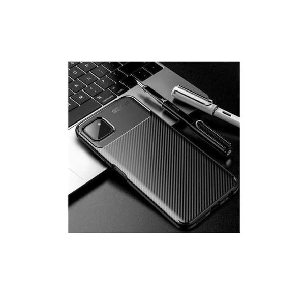 Samsung A22 4G Stöttåligt Slimmat Skal FullCarbon V4