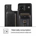 Miniatyrbild 4 av 7: Samsung A22 5G Stöttåligt Skal Korthållare 3-FACK Flippr