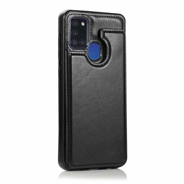 Samsung A21S Shockproof Case Kortholder 3-POCKET Flippr