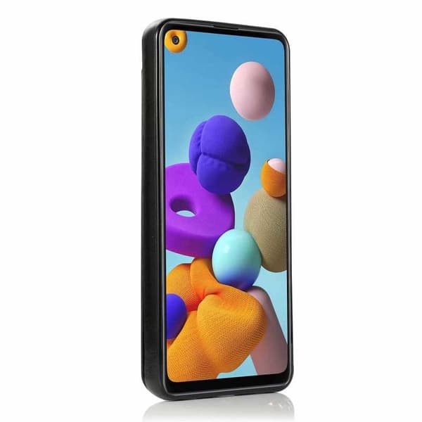 Samsung A21S Shockproof Case Kortholder 3-POCKET Flippr