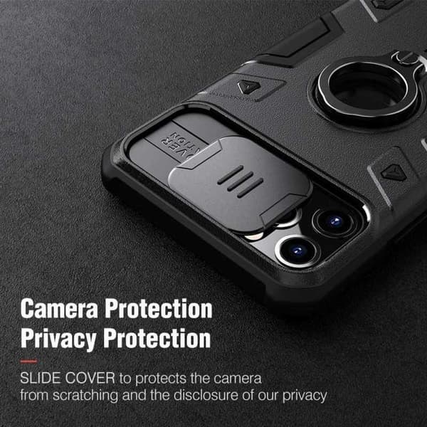 iPhone 11 Pro stødsikkert cover med ringholder Nillkin