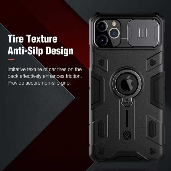 iPhone 11 Pro stødsikkert cover med ringholder Nillkin