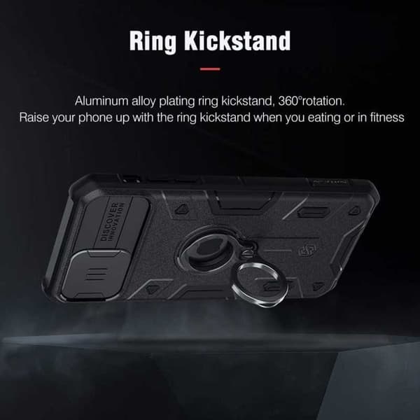 iPhone 11 Pro Max stødsikkert cover med ringholder Nillkin