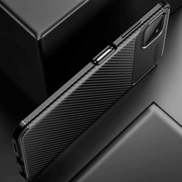 Samsung A22 5G stødsikkert tyndt cover FullCarbon V4