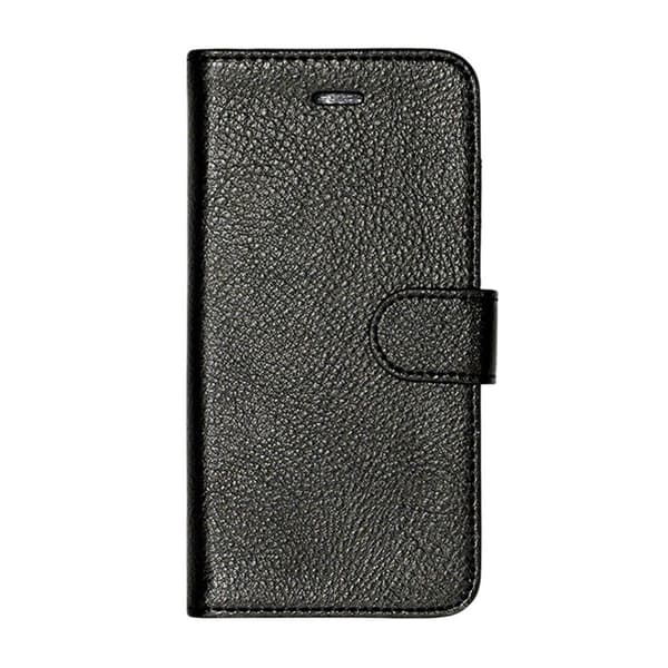 iPhone 6/6S Plånboksfodral Läder med Stativ - Svart
