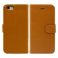 Miniatyrbillede 1 af 5: iPhone 6/6S Plånboksfodral Läder med Stativ - Brun