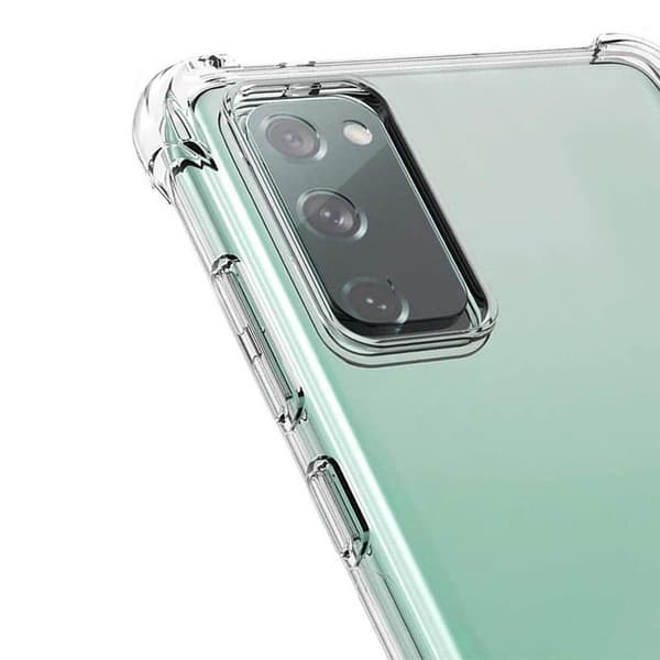 Stöttåligt Skal Samsung Galaxy S20 FE - Transparent