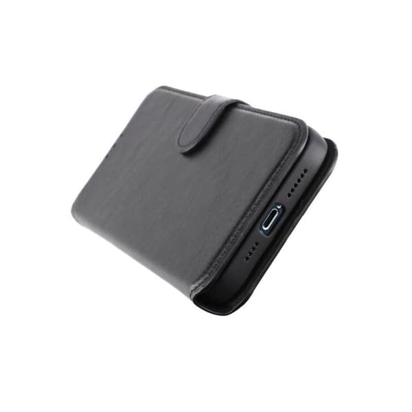 iPhone 12 Pro Max Plånboksfodral Magnet Rvelon - Svart