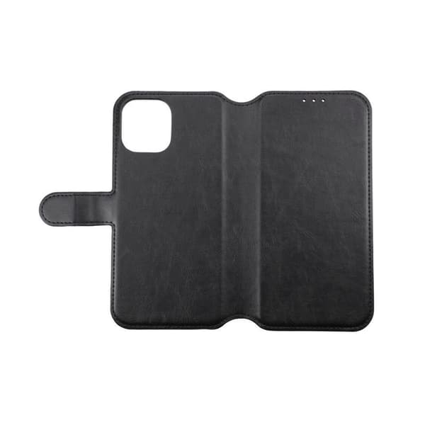 iPhone 12 Pro Max Plånboksfodral Magnet Rvelon - Svart