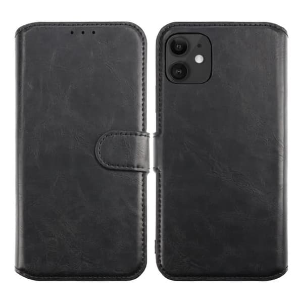 iPhone 11 Plånboksfodral Magnet Rvelon - Svart