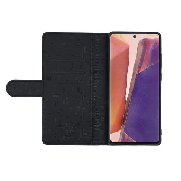 Samsung Note 20 Plånboksfodral Magnet Rvelon - Svart