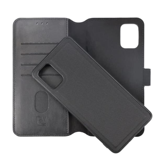 Samsung A51 Plånboksfodral Magnet Rvelon - Svart