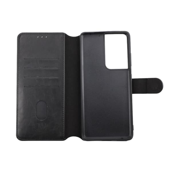 Samsung Galaxy S21 Ultra Plånboksfodral Magnet - Svart