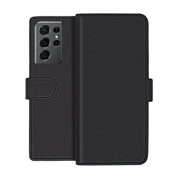 Samsung Galaxy S21 Ultra Plånboksfodral Magnet - Svart