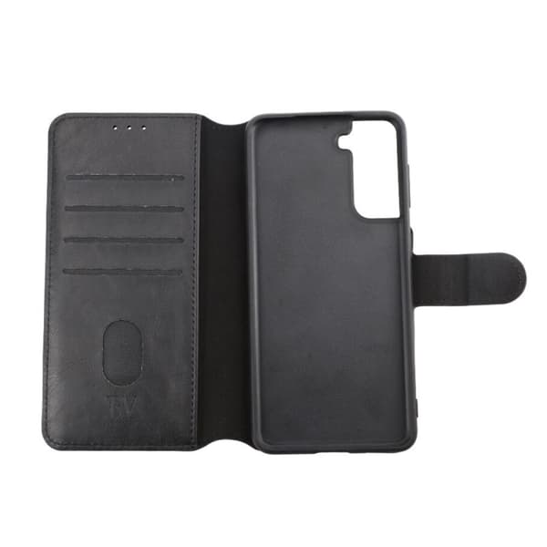 Samsung Galaxy 21 Plånboksfodral Magnet Rvelon - Svart