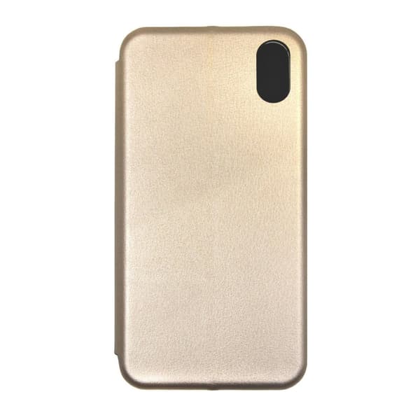 Mobilfodral med Stativ iPhone XS Max - Guld