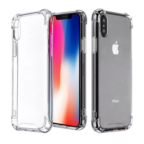 Stöttåligt Mobilskal iPhone XR - Transparent