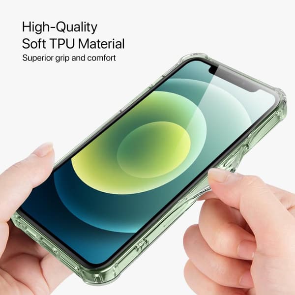 Stöttåligt Mobilskal iPhone 12 Mini - Transparent