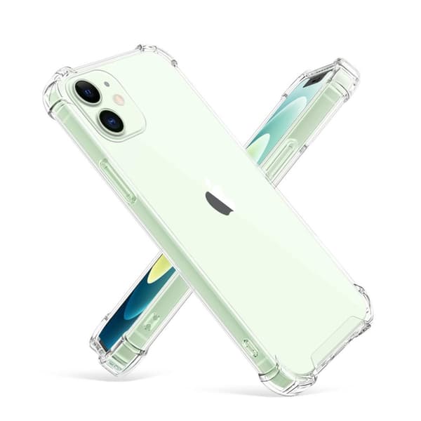 Stöttåligt Mobilskal iPhone 12 Mini - Transparent